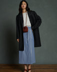 Alceste Long Blazer Coat | Grey