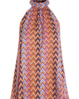 Nikki Halter Neck Silk Top | Vallarta