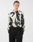Kikki Silk Blouse | Datura Black
