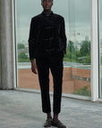 Vianney Velvet Trousers | Black