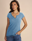 Troy T Shirt | Blue Shadow
