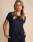 Kay T Shirt | Salute Navy