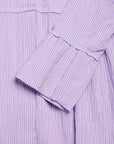 Mads Norgaard Dupina Dress - Purple/White
