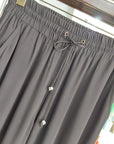 Drawstring Trouser | Jet Black