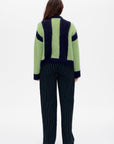 Chris Cardigan | Fair Green Navy