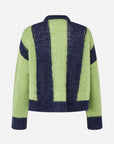 Chris Cardigan | Fair Green Navy