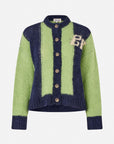 Chris Cardigan | Fair Green Navy