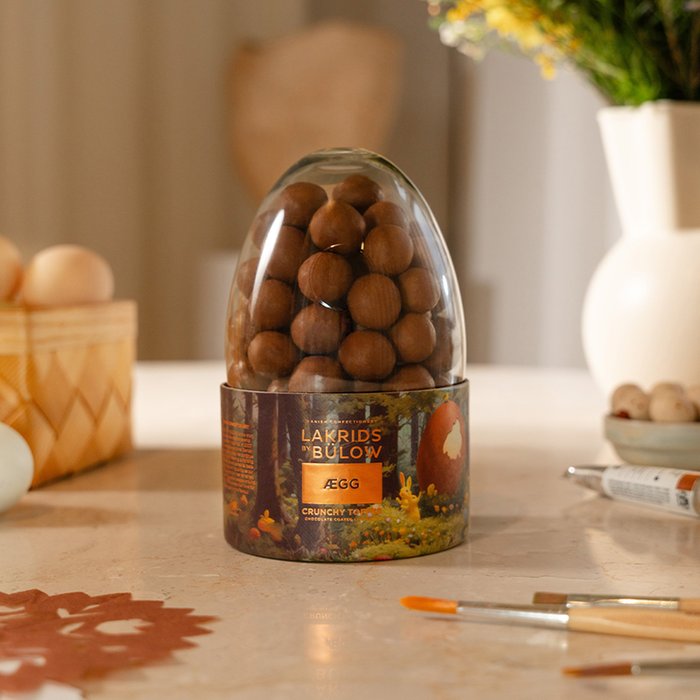 Lakrids By Bulow Chocolate Liquorice Egg - Crunchy Toffee 480g