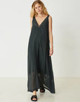 Miami Robe Dress - Charcoal