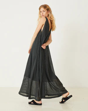 Swildens Miami Robe Dress Charcoal