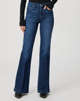 Genevieve High Rise Flare Jeans | Model