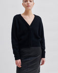 Francie Mini Leather Skirt
