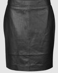 Francie Mini Leather Skirt