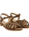 Strappy Sandal | Dark Olive