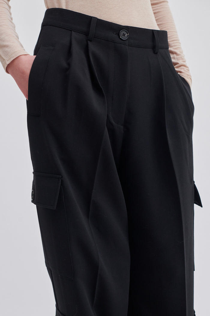 Second Female Evile Pocket Trousers - Black
