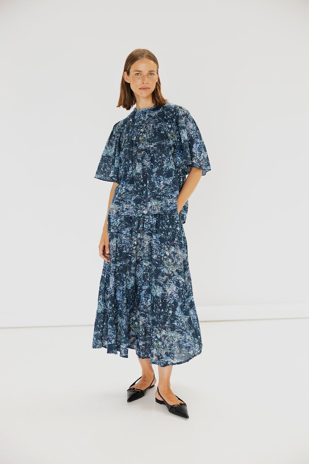 Lala Blouse in Midnight Lala Blouse in Midnight