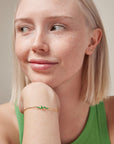 Twist Bracelet | Grass Green
