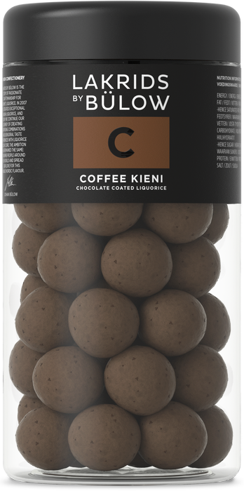 Lakrids By Bulow Chocolate Coated Liquorice - Coffee Kieni  295g