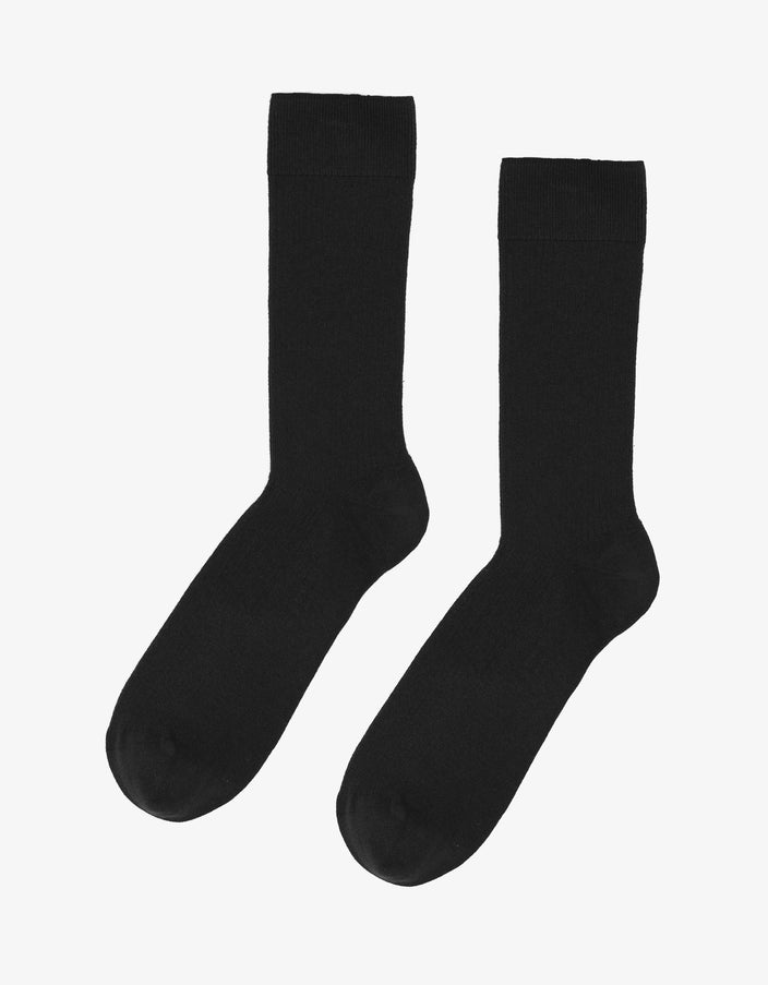 Colorful Standard Classic Organic Sock - Deep Black