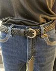 Kitty Leather Belt | Black