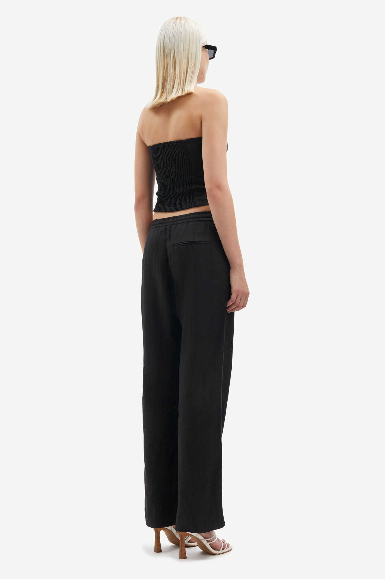 Samsoe Samsoe Hoys String Trousers - Black