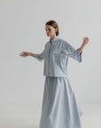 Hortense Shirt | Pearl Blue
