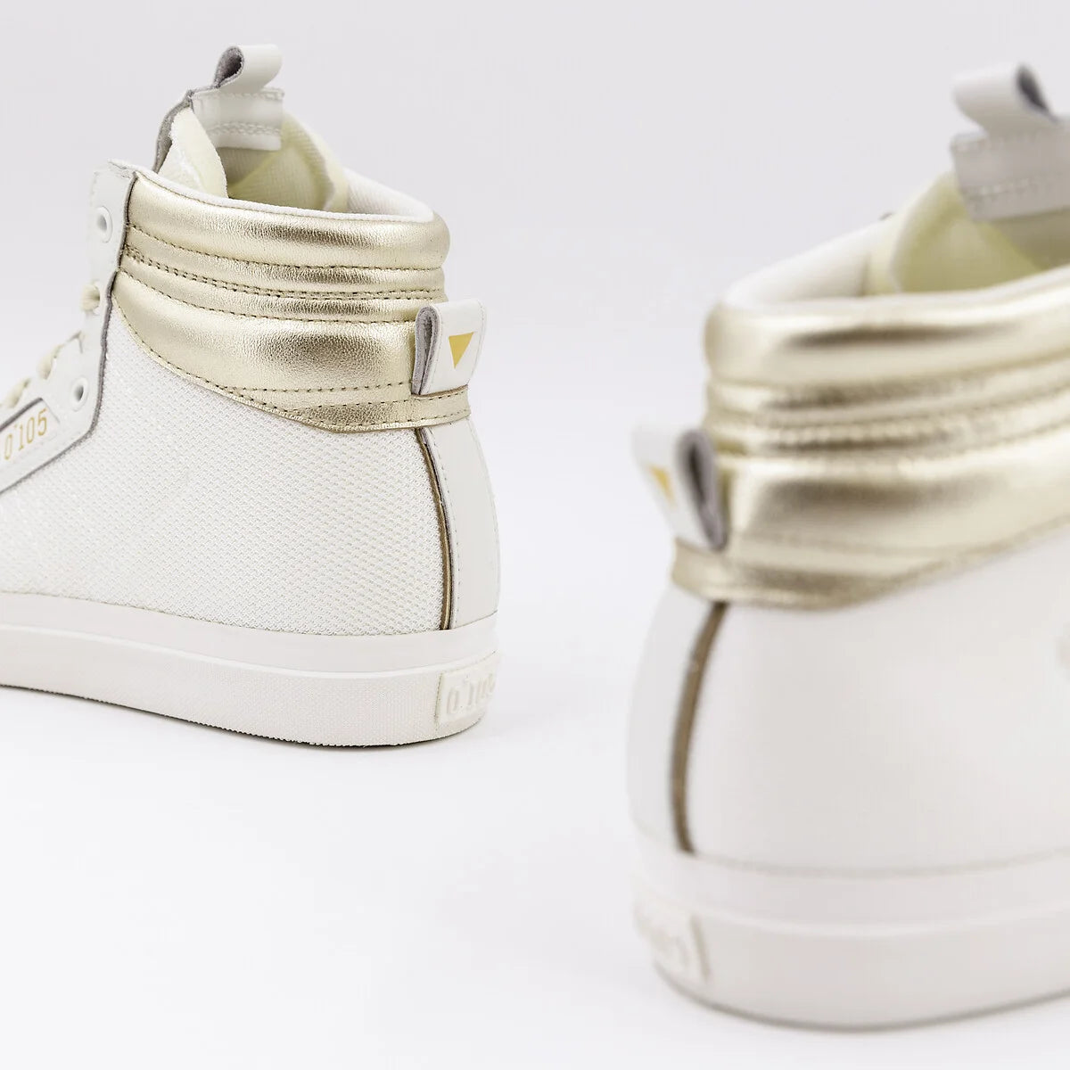 White mid sales top trainers