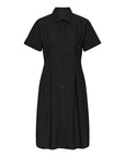 Hansine Shirt Dress | Black
