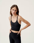 India Sports Top | Black