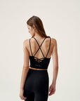 India Sports Top | Black