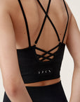 India Sports Top | Black