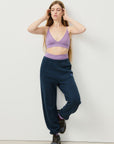 Izubird Cuffed Joggers | Vintage Marine
