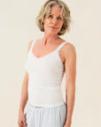 Lace Cami | White