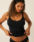 Lace Cami | Black