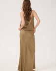 EstelleMW Long Skirt - Sepia Tint