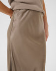 EstelleMW Long Skirt | Walnut