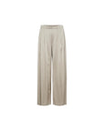 Rita Satin Pant | Feather Gray