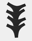 Stripe & Stare - Thong Black