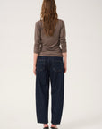 BalooMW Barrel Jeans | Dark Blue Un-Wash