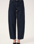 BalooMW Barrel Jeans | Dark Blue Un-Wash