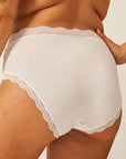 High Rise Knicker | White
