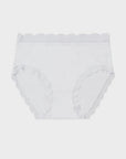 High Rise Knicker | White