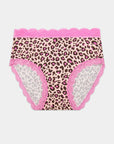 Stripe & Stare - Liquorice Leopard High Rise Knicker