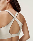 Fiorella Reversible Sports Top | Black/Stone