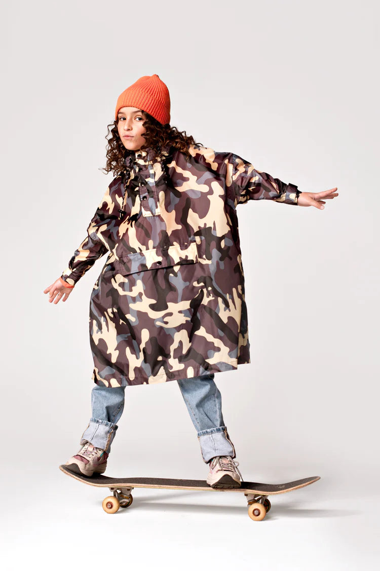Kids Poncho | Jungle Camo
