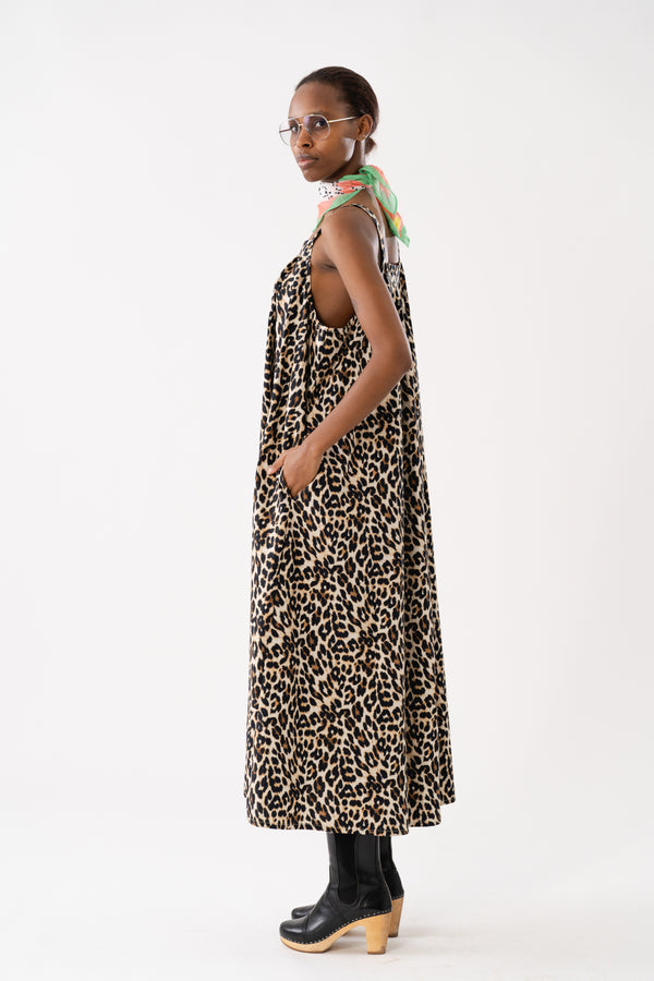 Lollys Laundry Lungo Dress - Leopard Print