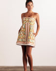 Bohemian Traders - Mabel Mini Slip Dress Coral