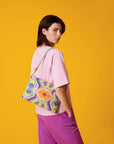 Super Blocks Cross Body Bag | Lilac Cactus