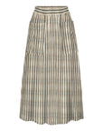 Madge Skirt | Khaki Stripe