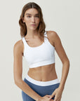 Navani Reversible Sports Top | Bluestone/White